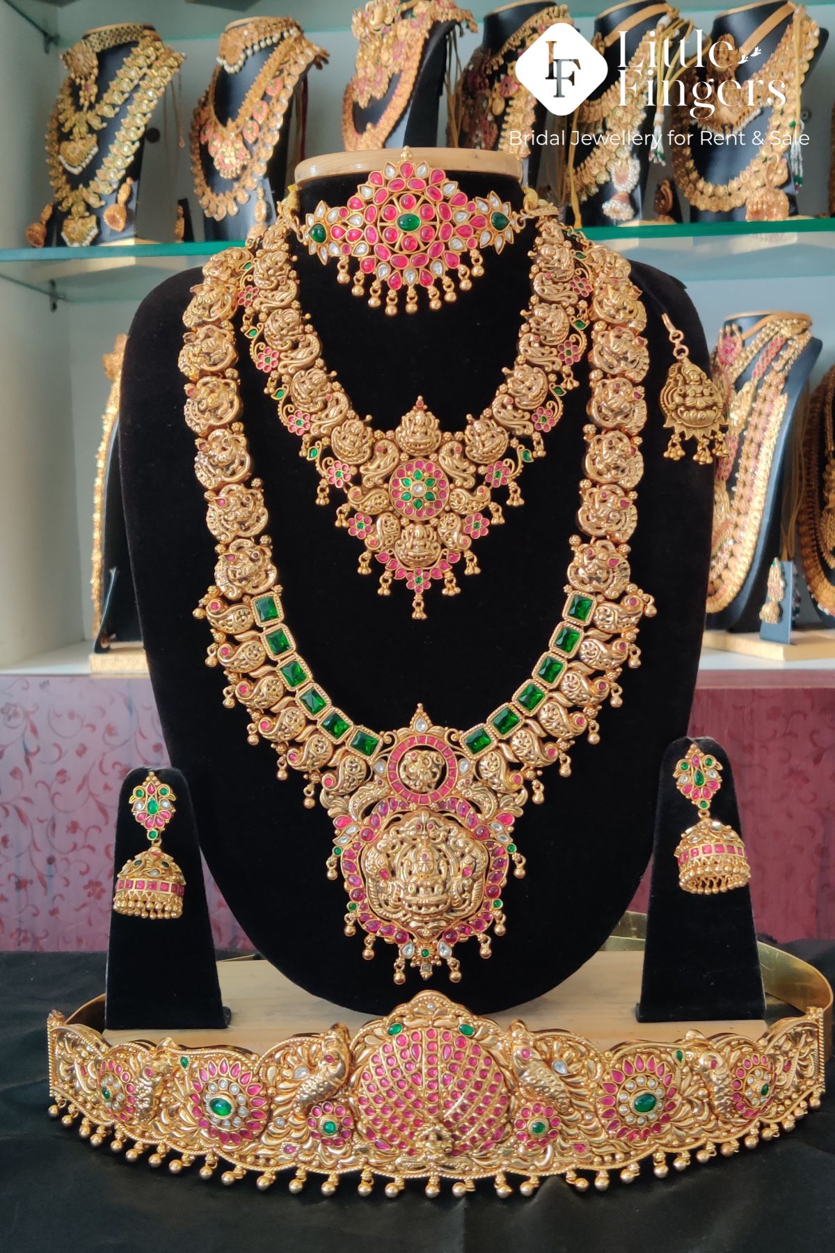 Sabyasachi Inspired/Indian Bridal Jewelry Set/Full Bridal Set/Kundan  Necklace Set/Indian Jewelry/Jhumkas/Bollywood Jewelry/Wedding Set